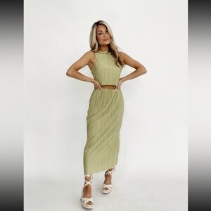 Lane 201 Pleated Two-Piece Set